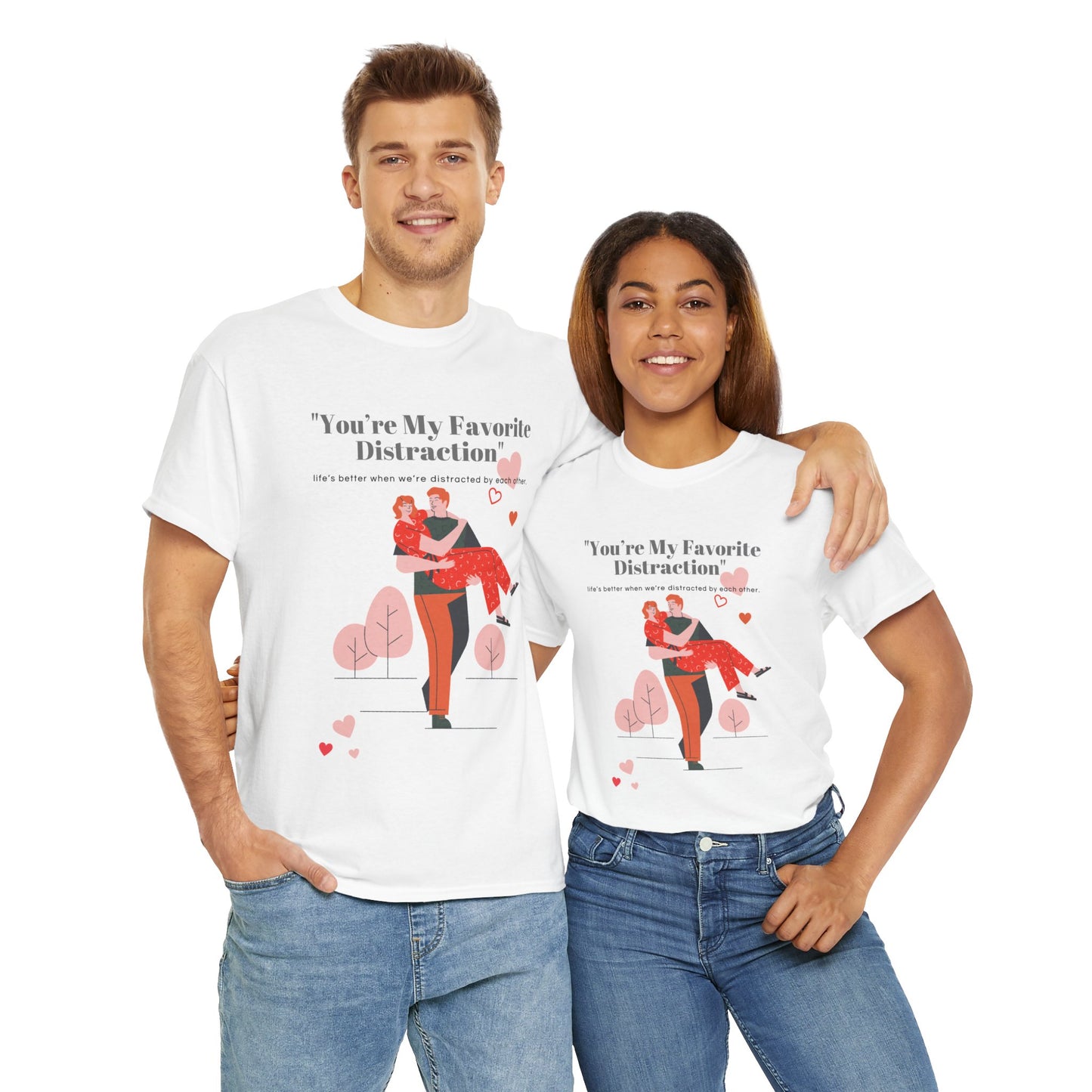 Saint Valentin unisex T-shirt