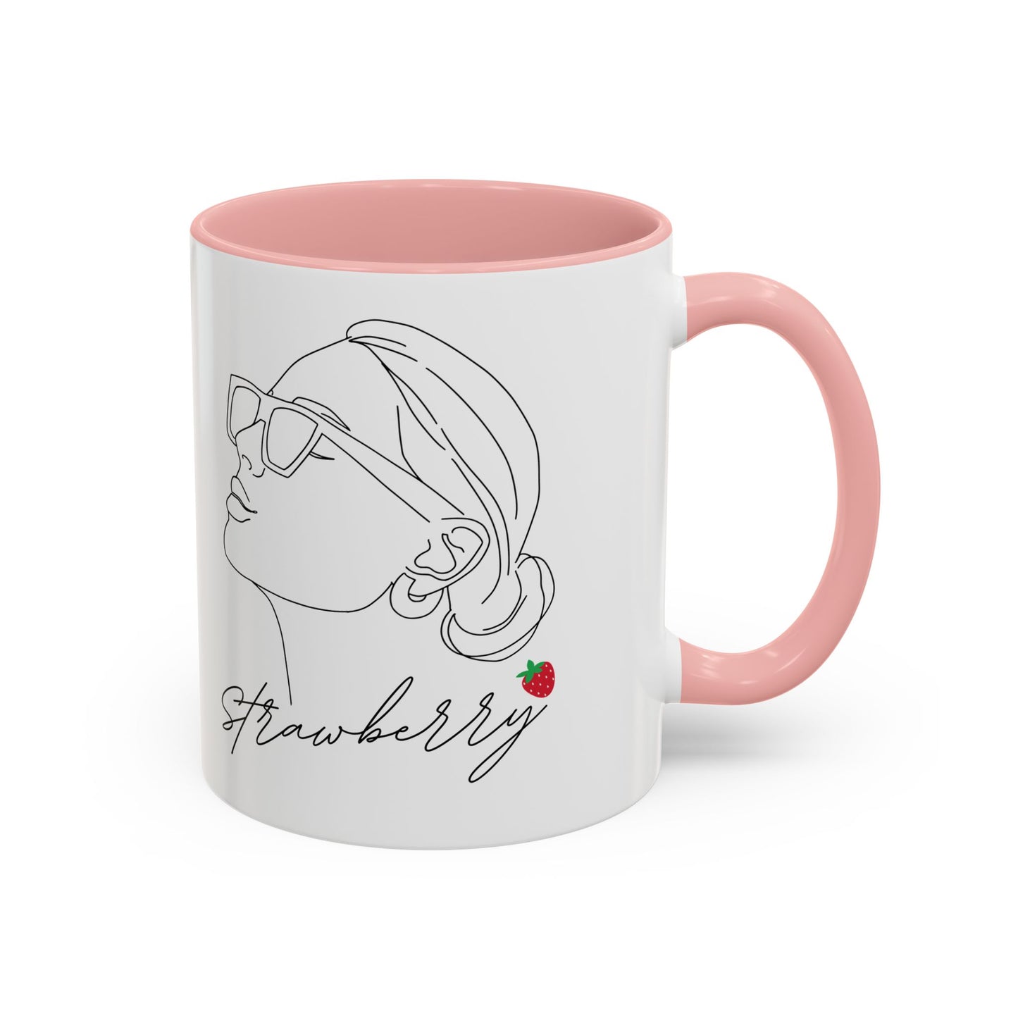 Mug "Sassy, Classy & a Little Strawberry 🍓✨"