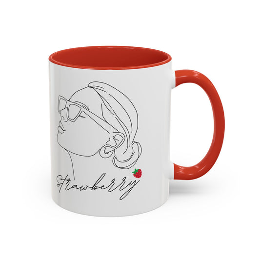 Mug "Sassy, Classy & a Little Strawberry 🍓✨"