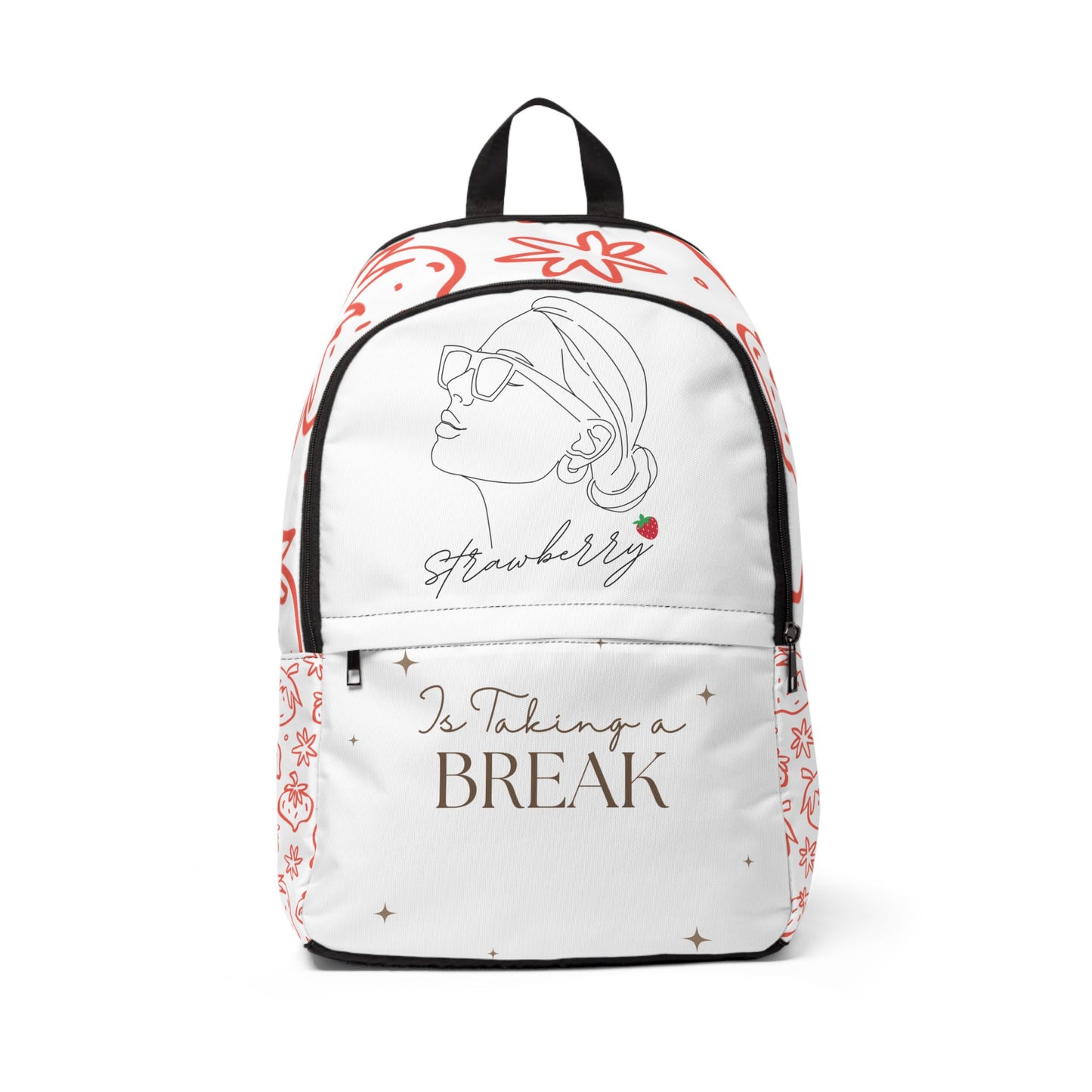 Strawberry is taking a Break backpack